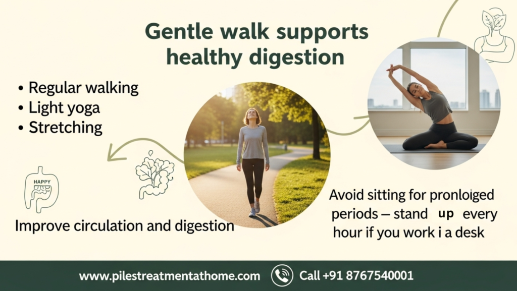 Yoga and Exercises for Piles Relief: Gentle Moves for Natural Healing