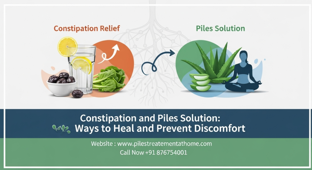 Constipation and Piles Solution Natural Ways to Heal and Prevent Discomfort
