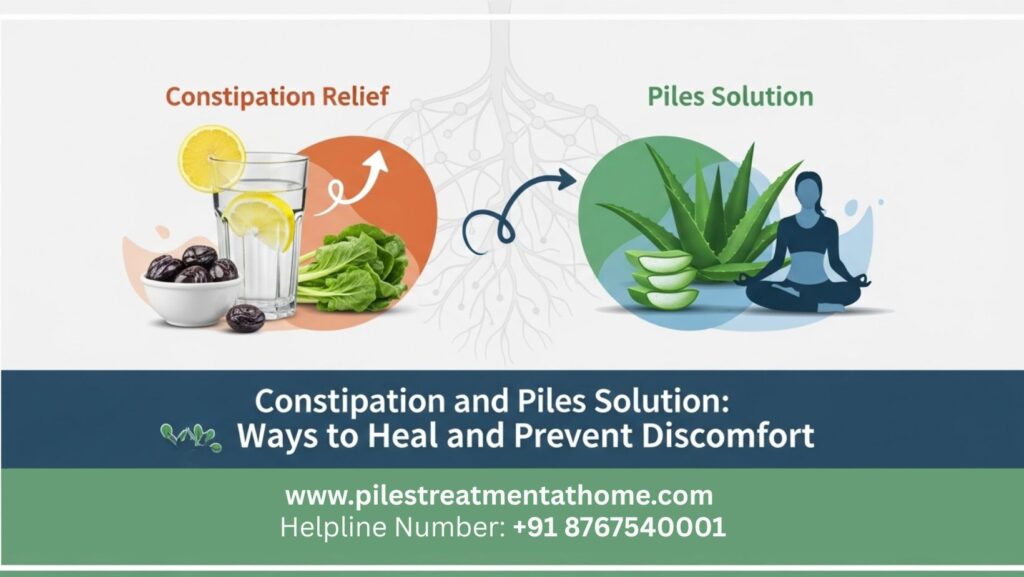Constipation and Piles Solution: