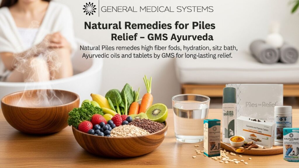 Discover an effective Ayurvedic piles cure without operation. Learn how herbal oils, tablets, and home remedies naturally relieve pain and bleeding, Stop Piles Bleeding Naturally at Home