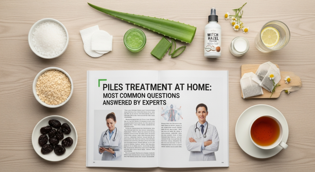 Piles treatment at home
