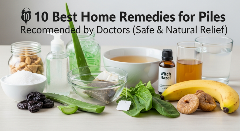 Piles treatment at home