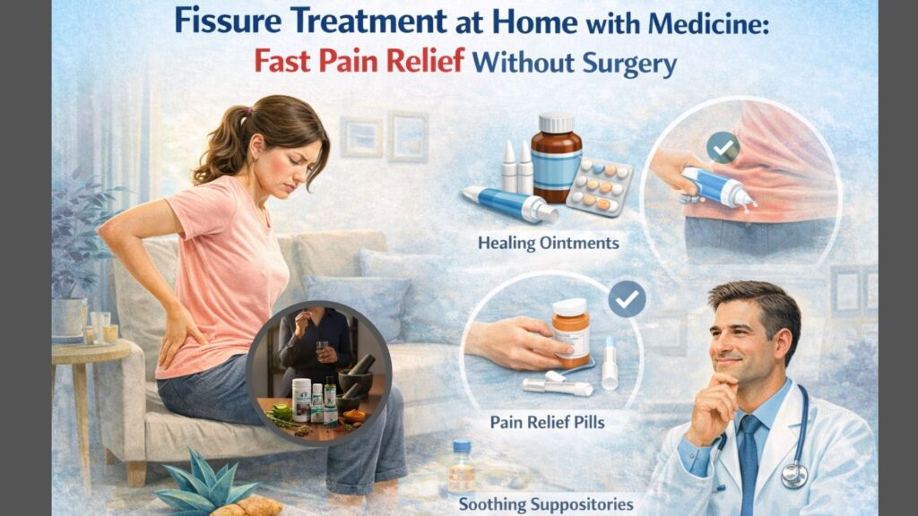 Fissure Treatment at Home with Medicine: Fast Pain Relief Without Surgery