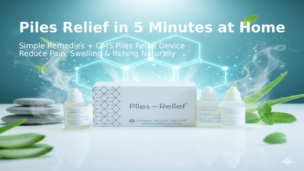 piles relief in 5 minutes at home