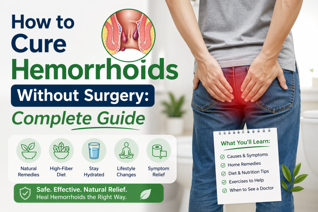 How to Cure Hemorrhoids Without Surgery: Complete Guide
