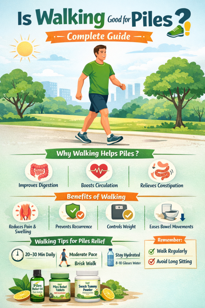 Is Walking Good for Piles? Complete Guide