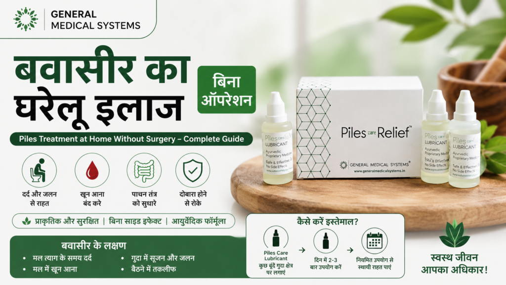 बिना ऑपरेशन बवासीर का इलाज | Non Surgical Piles Treatment at Home