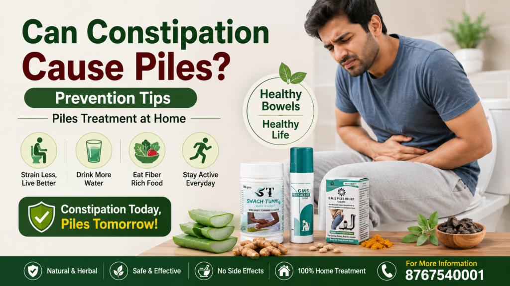 Can Constipation Cause Piles? Prevention Tips piles treatment at home